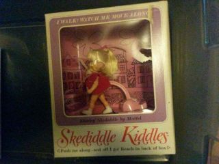 Vintage Liddle Kiddles Shirley Skediddle Doll Walking Little Package