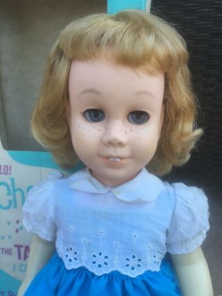 Mattel 1960’s Chatty Cathy Doll In Box/ Hang Tag 4