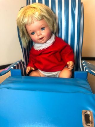 Baby’s Hungry Feed & Carry Doll Fisher Price Mattel Vintage