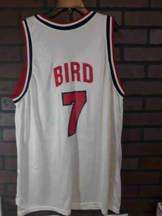 100 Authentic Larry Bird Vintage Champion Usa Olympics Jersey Size 48 L Xl Mens