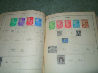 Scott International Album 1940 ' S edition over 1700 vintage stamps 5