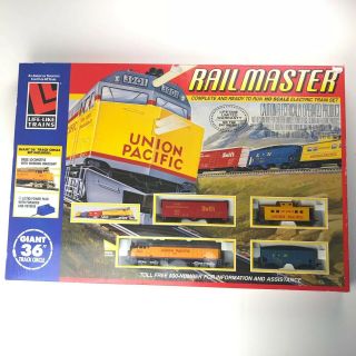 Vintage Rail Master Union Pacific Electric Train Set Ho Scale Life Like Trains