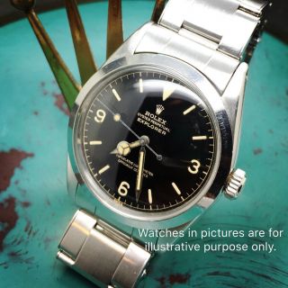 High Dome Crystal Fit Rolex Explorer 1016 (Gilt Dial) Vintage Watch Plexi 2