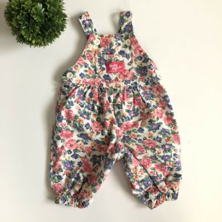 Oshkosh Bgosh Girls Baby 3 - 6 Months Vintage Floral Overalls One Piece Outfit