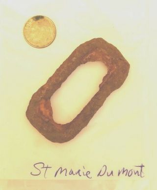 Ww2 Us Parachute Ring For Risers From St.  Marie Du Mont Normandy D - Day