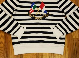 Polo Ralph Lauren Men Cross Flags CP - 93 Crest Hoodie Sweatshirt Sz XL THESPOT917 5