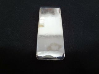 Tiffany And Co.  Sterling Silver Money Clip Vintage