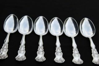 Moselle (1906 - 1956) Silver Plate Set Of (6) Place/oval Soup Spoons 7 Inch