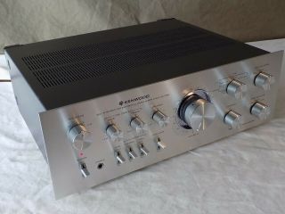 Kenwood Ka - 7100 Integrated Amplifier Recapped Restored Vintage 1977 60wpc Beauty