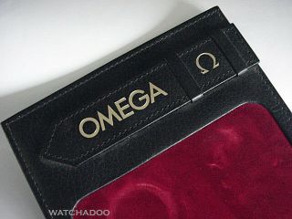 Rare Collectible Vintage 70 ' s Omega Red Watch Dealer Display Pad Tray 2