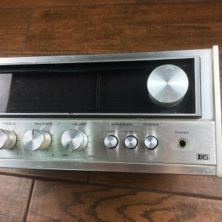 VINTAGE 1970s Realistic STA - 21 AM/FM Stereo Receiver Wood Veneer 6