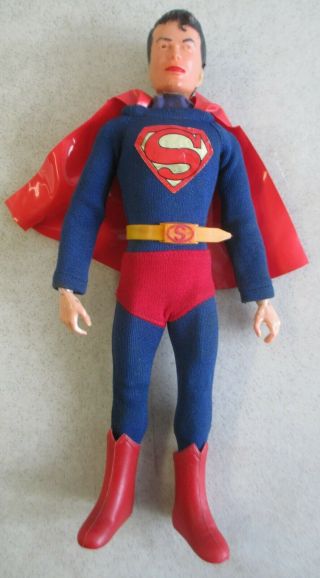 VINTAGE 1966 IDEAL CAPTAIN ACTION BOY SUPERBOY FIGURE W/ UNIFORM,  EQUIPMENT 2