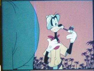 4 Vintage 16mm Film Cartoons: Waltz Disney Goofy,  Donald Duck Bugs Bunny,  more 4