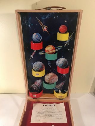 Vintage Cosmos Space Target Game,  Made In France,  1960’s 2