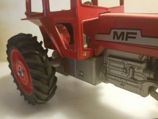 Vintage 1/16 Massey Ferguson 1105 with Red Wheels made by Ertl 6