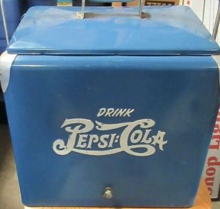 1950’s Vintage Pepsi Double Dot Cooler Awesome