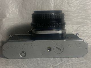 Vintage Pentax K1000 SE Camera Body,  50mm lens Asahi 4