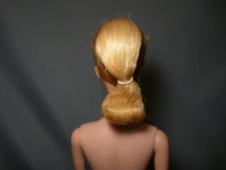 Vintage 1961 BLONDE 5 PONYTAIL BARBIE DOLL in Suit 6