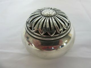 Antique Edwardian Sterling Silver Pomander - William Comyns & Sons 1903 London