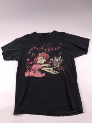 1995 Red Hot Chili Peppers " One Hot Minute " Vintage Tour Band Shirt L 90 