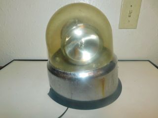 Vintage Federal Sign and Signal Model 17 12 Volt Beacon Ray Fire Truck Light 5