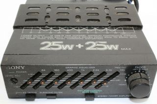 Vintage Sony Stereo Power Amplifier Xm - E7