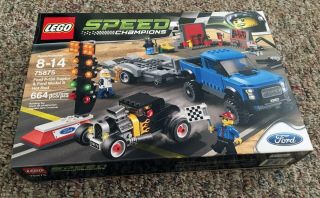 Lego Ford F - 150 Raptor & Ford Model A Hot Rod 75875 -