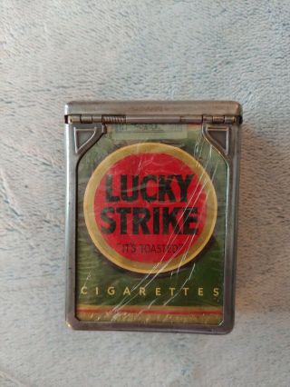 Vintage Lucky Strike (green) And Hold - A - Pak
