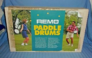 Vintage Remo Paddle Drums