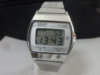 Vintage 1977 Seiko Quartz Digital Watch [a021 - 5000] Band,  Battery