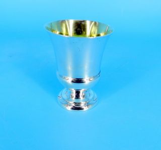 ANTIQUE INTERNATIONAL STERLING SILVER CORDIAL CUP TOOTH PIC HOLDER TOP QUALITY 2