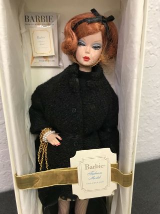 Fashion Editor Silkstone Barbie Doll (red Hair) 2000 Fao Schwarz Limited Edition
