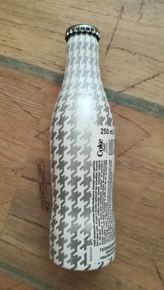 Rare Coca - Cola Hello You Alu / Aluminium full bottle - Hungary - PERFECT 3