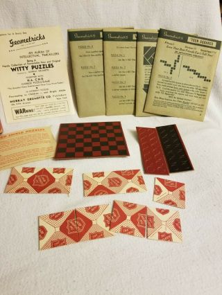 World War II Salvation Army Service Man ' s Fun Kit 1942 4