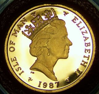 1987 Archangel Michael Slaying Dragon,  Gold Gate Mintmark 1/4oz Gold Coin RARE 4