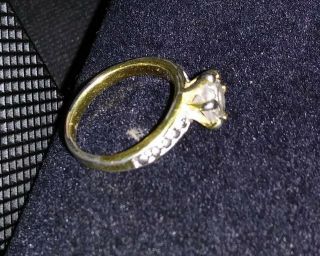 Vintage Linde Women ' s 14k Gold Wedding Ring W/POSS DIAMOND 6