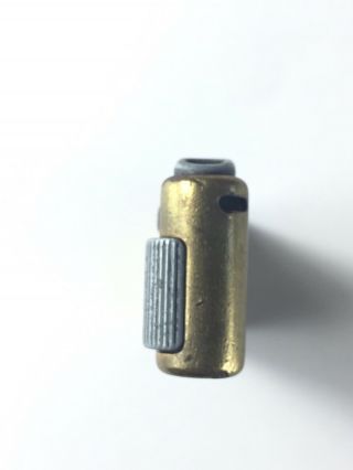 Vintage IM Corona Gold Tone slim Old Boy Pipe Lighter 8