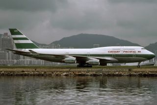 1:200 Inflight / Jfox Cathay Pacific Boeing 747 - 400 " Polished " Vr - Hou Rare