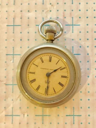 Antique Waterbury Pocket Watch Patented Series C - Not Running