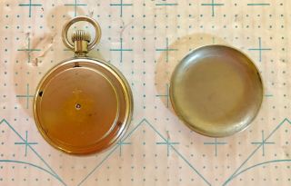 Antique Waterbury Pocket Watch Patented Series C - Not Running 4