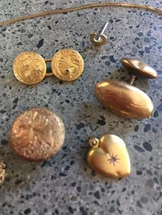 12.  0 Grams Vintage 14k Scrap Gold Jewelry - Professionally 4