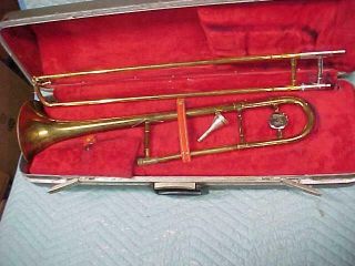 Vintage Martin Indiana Trombone,  Good Ready To Play