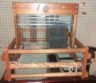 Vintage Leclerc Dorothy 15 3/4 Folding Tabletop Loom 4 Harness No Reed