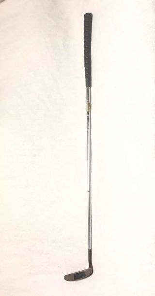 Odyssey Dual Force 880 34.  5 " Golf Putter Brass Head Club Good Grip Usa Vintage