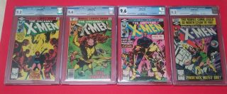 Rare Dark Phoenix Saga Marvel X - Men 134 135 136 137 Cgc Graded 9.  2 & Higher 1980