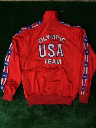 RARE VINTAGE 1984 KAPPA TEAM USA OLYMPIC TRACK SUIT SIZE XL 6