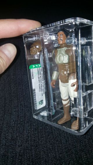Star Wars Vintage Lando Skiff Guard Afa 80