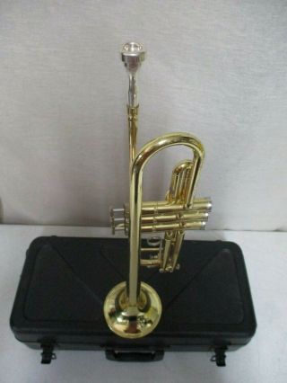 Vintage Brass Vito Trumpet In Case Vito Trumpet W/ Finish Wear & F