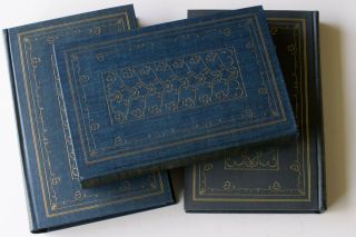 RARE 1935 - 1936 King James Holy Bible Limited Editions Club George Macy LEC set 5