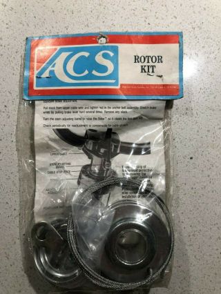 Acs Rotor Bmx Vintage Gyro And Cable Kit